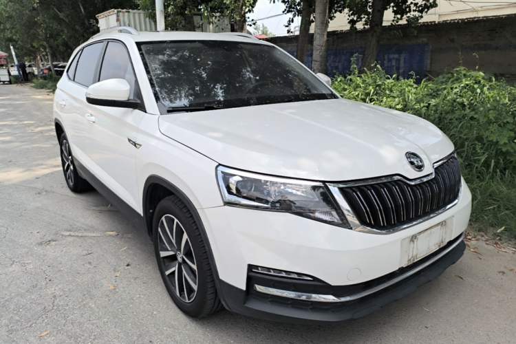 Used Skoda Kamiq 2021 1.5L Automatic Comfort Edition Front Right 45 Deg