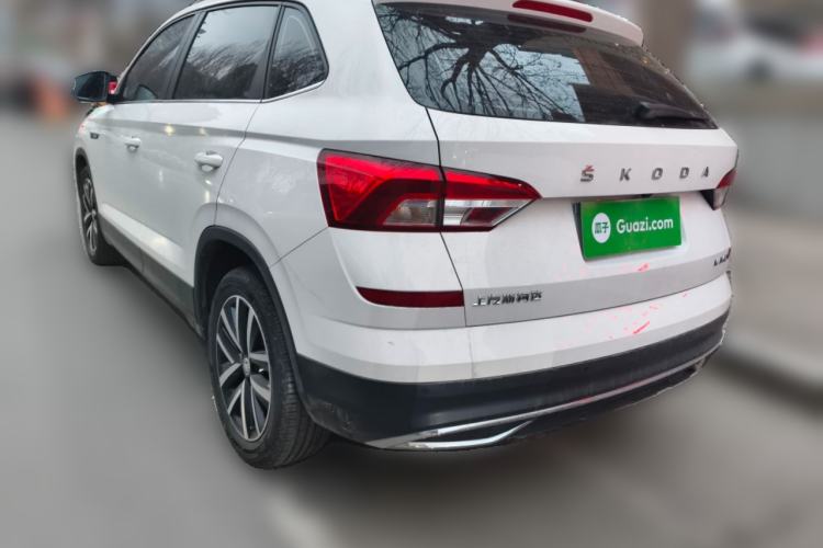 Used Skoda Kamiq 2021 1.5L Automatic Comfort Edition Rear Left 45 Deg