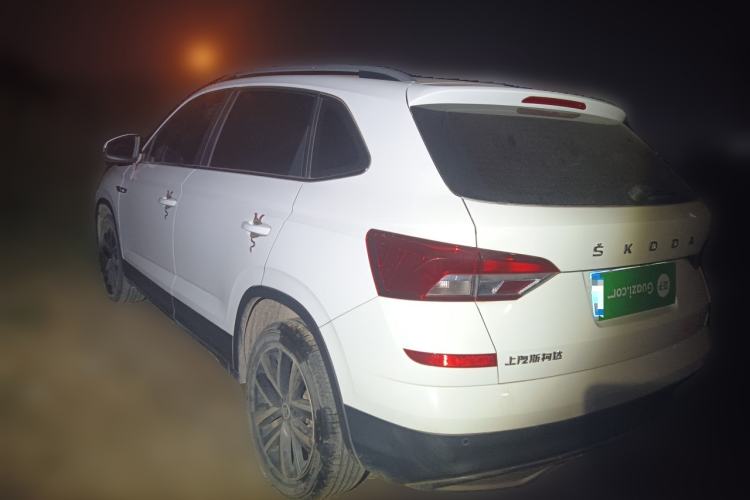 Used Skoda Kamiq 2021 1.5L Automatic Comfort Edition Rear Left 45 Deg