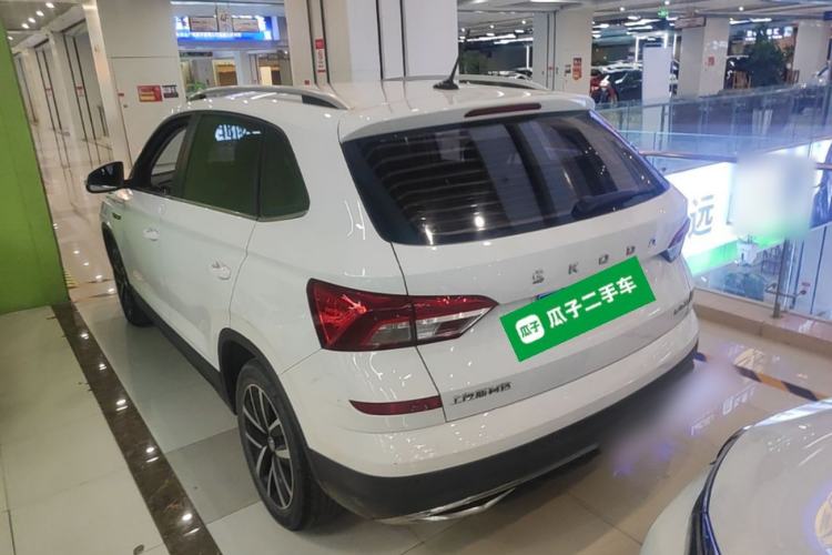 Used Skoda Kamiq 2021 1.5L Automatic Comfort Edition Rear Left 45 Deg