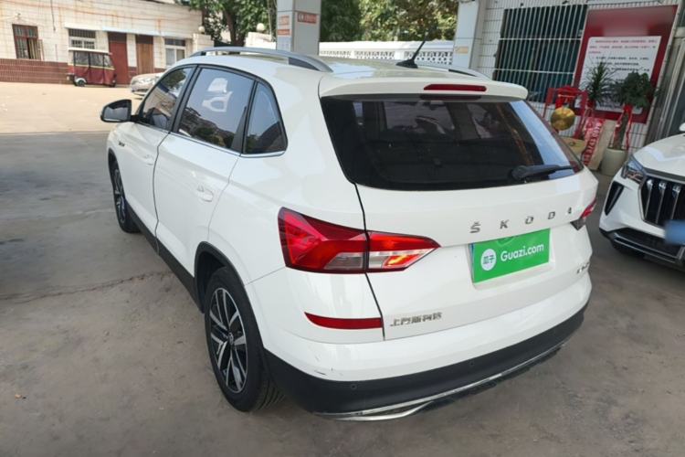 Used Skoda Kamiq 2021 1.5L Automatic Comfort Edition Rear Left 45 Deg