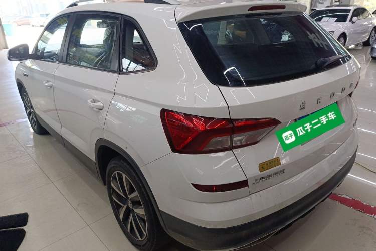 Used Skoda Kamiq 2021 1.5L Automatic Comfort Edition Rear Left 45 Deg