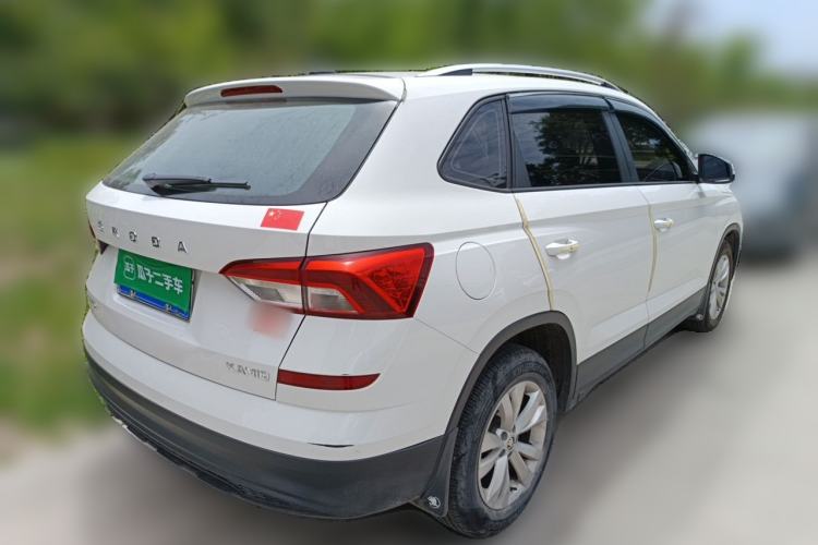 Used Skoda Kamiq 2021 1.5L Manual Standard Edition Rear Right 45 Deg