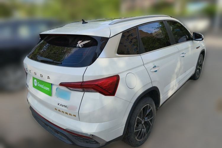 Used Skoda Kamiq 2021 GT 1.5L Automatic Flagship Edition Rear Right 45 Deg