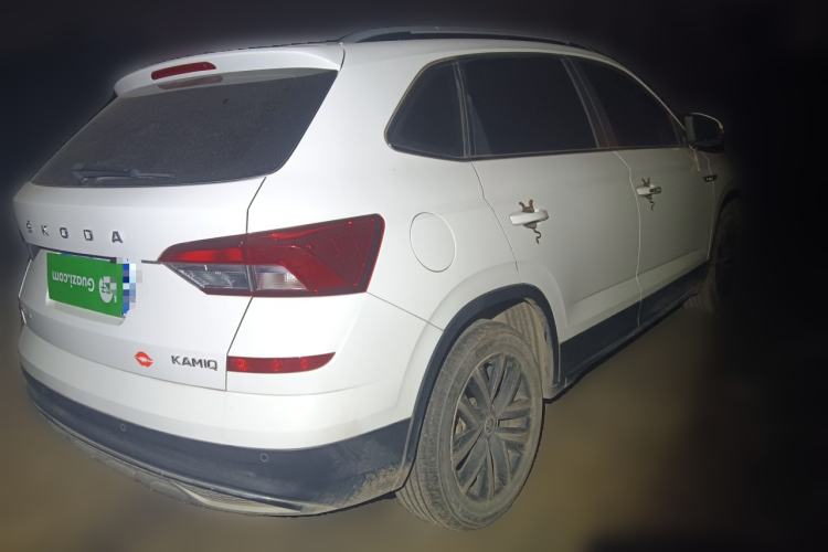 Used Skoda Kamiq 2021 1.5L Automatic Comfort Edition Rear Right 45 Deg