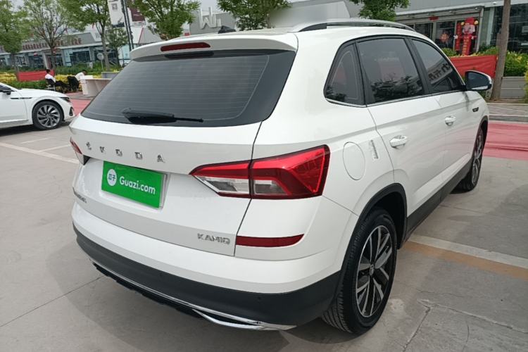 Used Skoda Kamiq 2021 1.5L Automatic Comfort Edition Rear Right 45 Deg