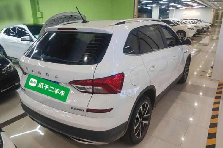 Used Skoda Kamiq 2021 1.5L Automatic Comfort Edition Rear Right 45 Deg
