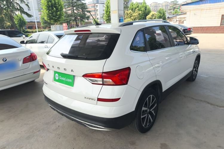 Used Skoda Kamiq 2021 1.5L Automatic Comfort Edition Rear Right 45 Deg