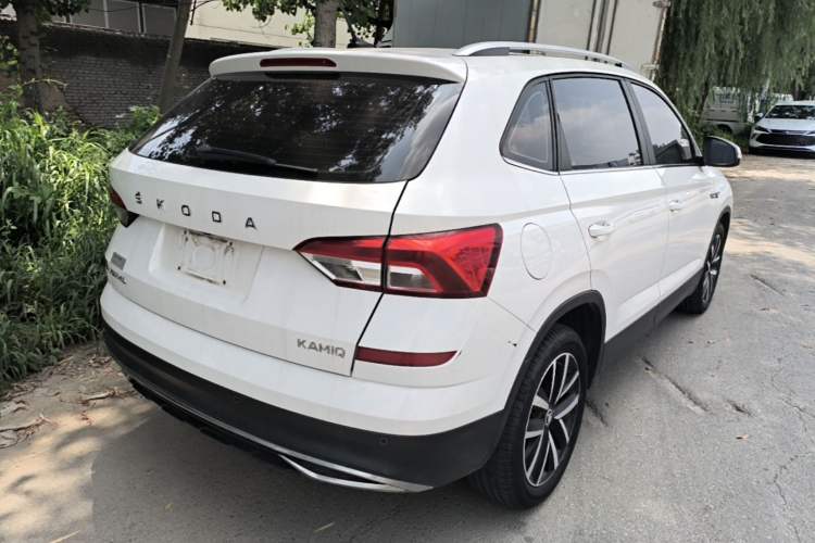 Used Skoda Kamiq 2021 1.5L Automatic Comfort Edition Rear Right 45 Deg