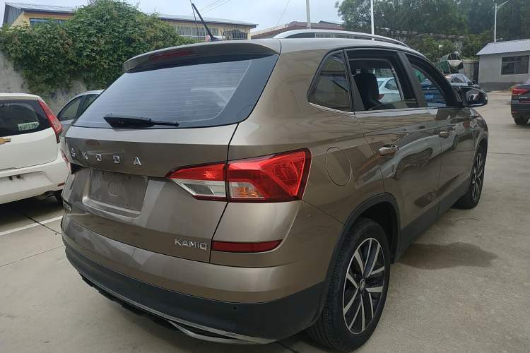 Used Skoda Kamiq 2021 1.5L Automatic Comfort Edition Rear Right 45 Deg