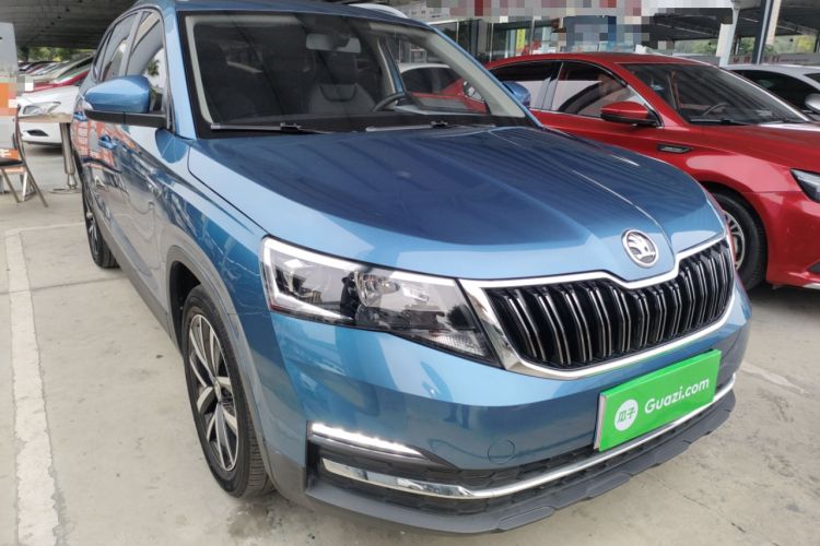 Used Skoda Kamiq 2022 1.5L Automatic Comfort Edition Front Right 45 Deg