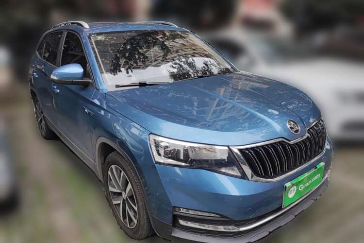 Used Skoda Kamiq 2022 1.5L Automatic Comfort Edition Front Right 45 Deg
