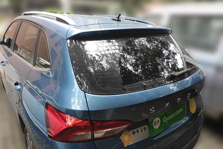 Used Skoda Kamiq 2022 1.5L Automatic Comfort Edition Rear Left 45 Deg