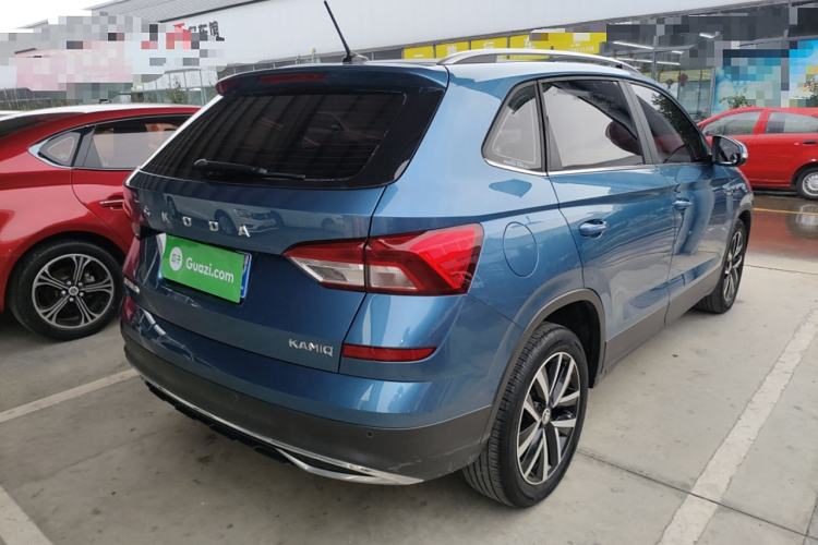 Used Skoda Kamiq 2022 1.5L Automatic Comfort Edition Rear Right 45 Deg