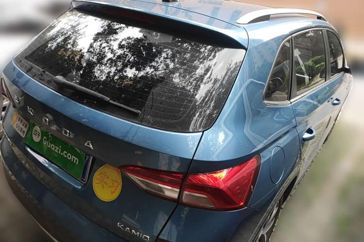 Used Skoda Kamiq 2022 1.5L Automatic Comfort Edition Rear Right 45 Deg