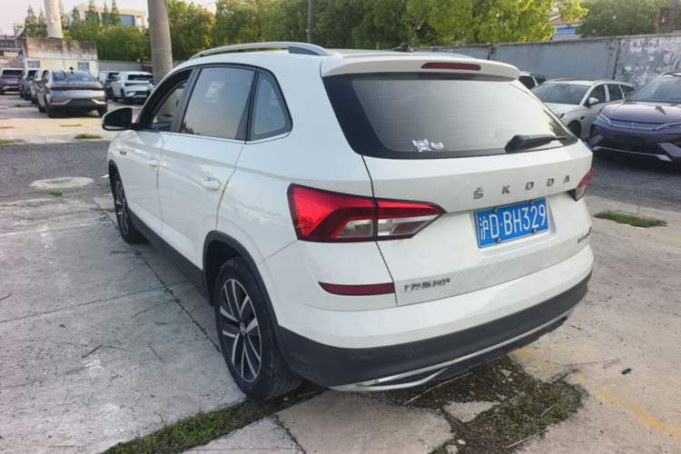 Used Skoda Kamiq 2022 1.5L Automatic Comfort Edition Rear Left 45 Deg