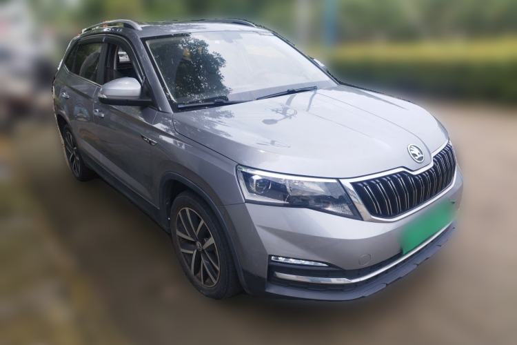 Used Skoda Kamiq 2022 1.5L Automatic Comfort Edition Front Right 45 Deg
