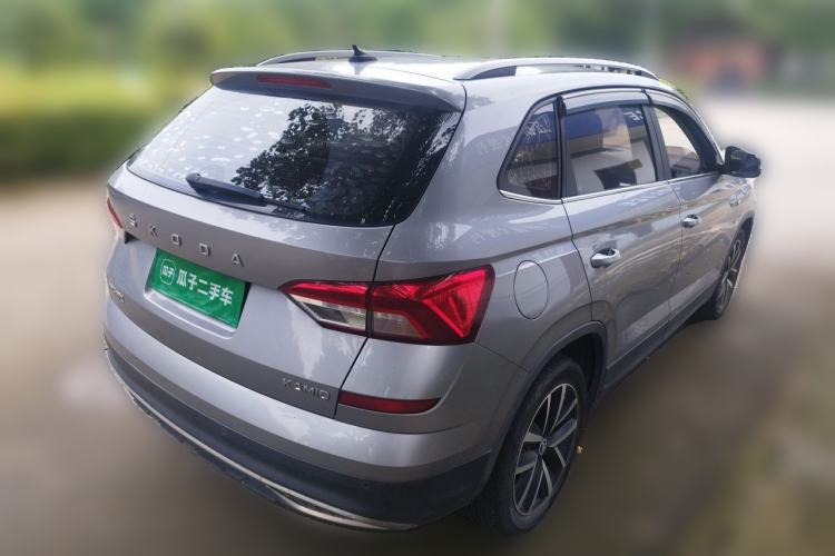 Used Skoda Kamiq 2022 1.5L Automatic Comfort Edition Rear Right 45 Deg