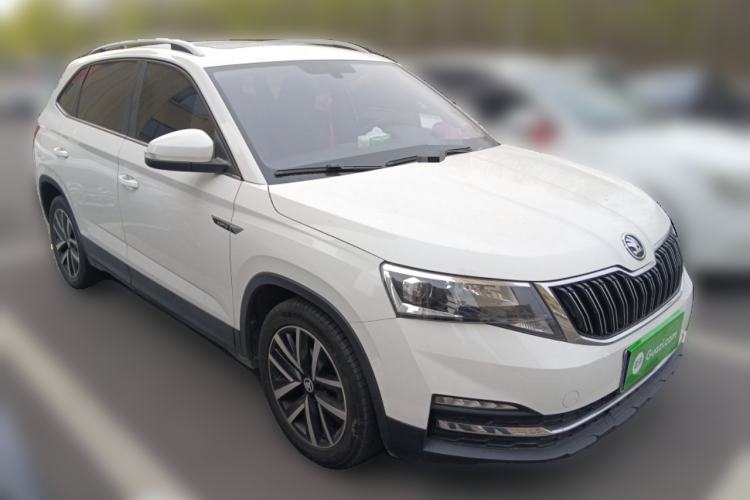 Used Skoda Kamiq 2022 1.5L Automatic Comfort Edition Front Right 45 Deg