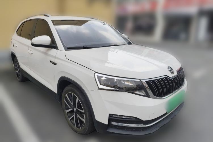 Used Skoda Kamiq 2022 1.5L Automatic Comfort Edition Front Right 45 Deg