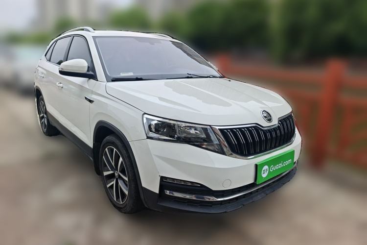 Used Skoda Kamiq 2022 1.5L Automatic Comfort Edition Front Right 45 Deg
