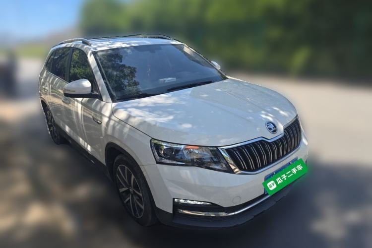 Used Skoda Kamiq 2022 1.5L Automatic Comfort Edition Front Right 45 Deg