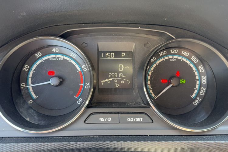 Used Skoda Kamiq 2022 1.5L Automatic Comfort Edition Odometer Close Up