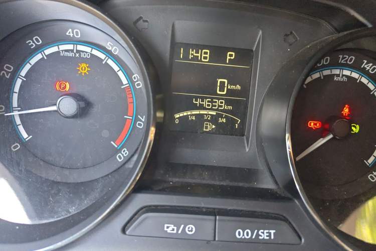 Used Skoda Kamiq 2022 1.5L Automatic Comfort Edition Odometer Close Up