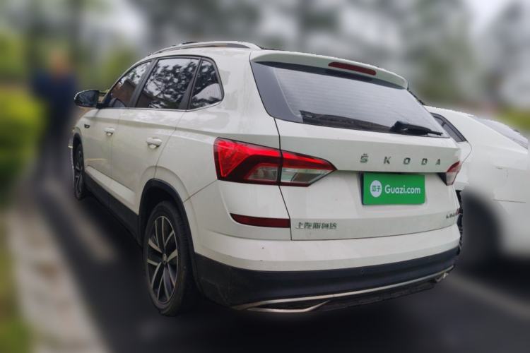 Used Skoda Kamiq 2022 1.5L Automatic Comfort Edition Rear Left 45 Deg