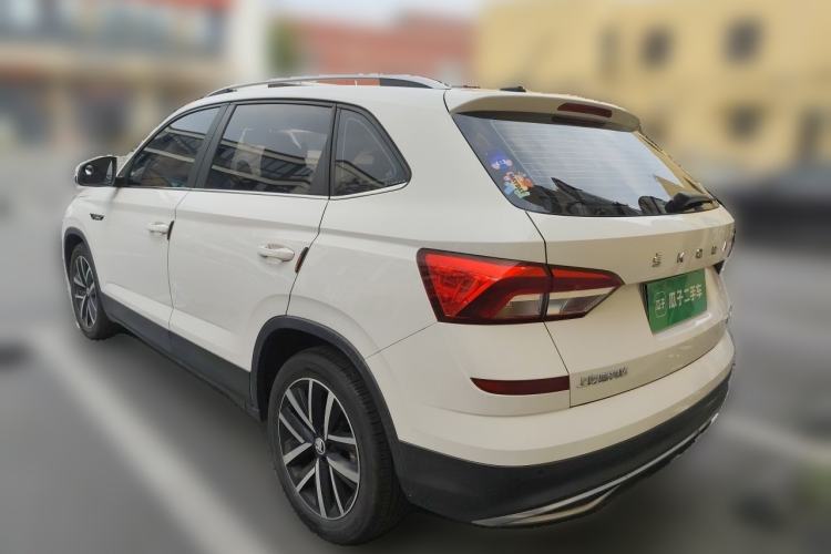 Used Skoda Kamiq 2022 1.5L Automatic Comfort Edition Rear Left 45 Deg