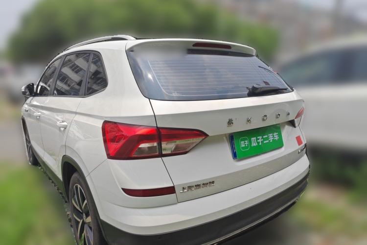 Used Skoda Kamiq 2022 1.5L Automatic Comfort Edition Rear Left 45 Deg