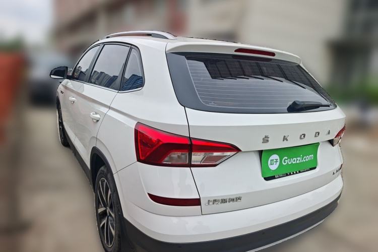 Used Skoda Kamiq 2022 1.5L Automatic Comfort Edition Rear Left 45 Deg