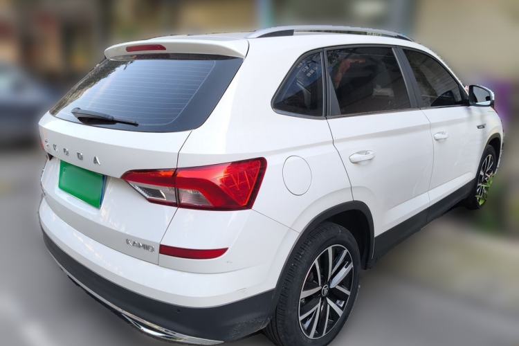 Used Skoda Kamiq 2022 1.5L Automatic Comfort Edition Rear Right 45 Deg