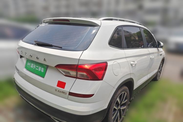 Used Skoda Kamiq 2022 1.5L Automatic Comfort Edition Rear Right 45 Deg
