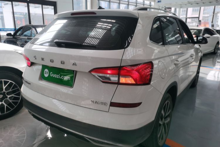 Used Skoda Kamiq 2022 1.5L Automatic Comfort Edition Rear Right 45 Deg