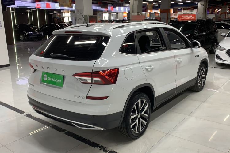 Used Skoda Kamiq 2022 1.5L Automatic Comfort Edition Rear Right 45 Deg