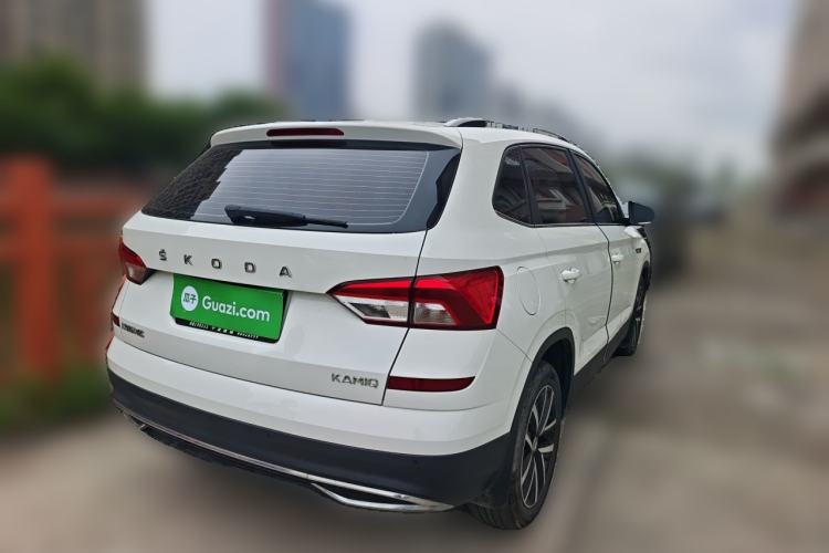 Used Skoda Kamiq 2022 1.5L Automatic Comfort Edition Rear Right 45 Deg