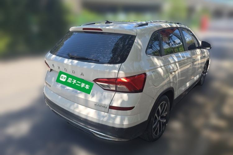 Used Skoda Kamiq 2022 1.5L Automatic Comfort Edition Rear Right 45 Deg