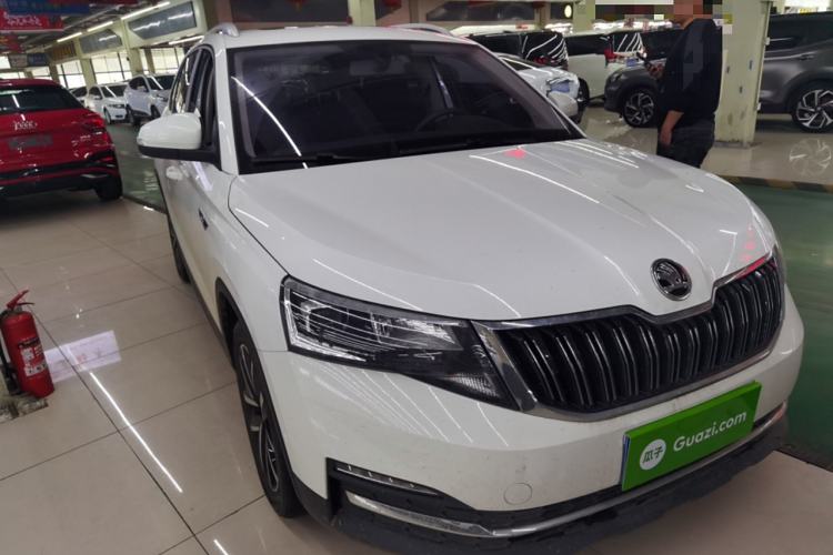 Used Skoda Kamiq 2023 Revised 1.5L Automatic Comfort Edition Front Right 45 Deg