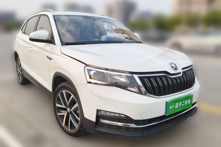 Used Skoda Kamiq 2023 Revised 1.5L Automatic Comfort Edition Front Right 45 Deg