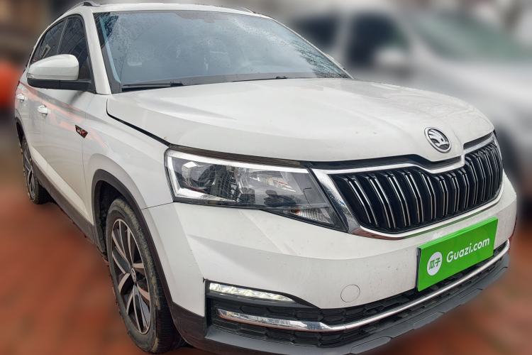Used Skoda Kamiq 2023 Revised 1.5L Automatic Comfort Edition Front Right 45 Deg