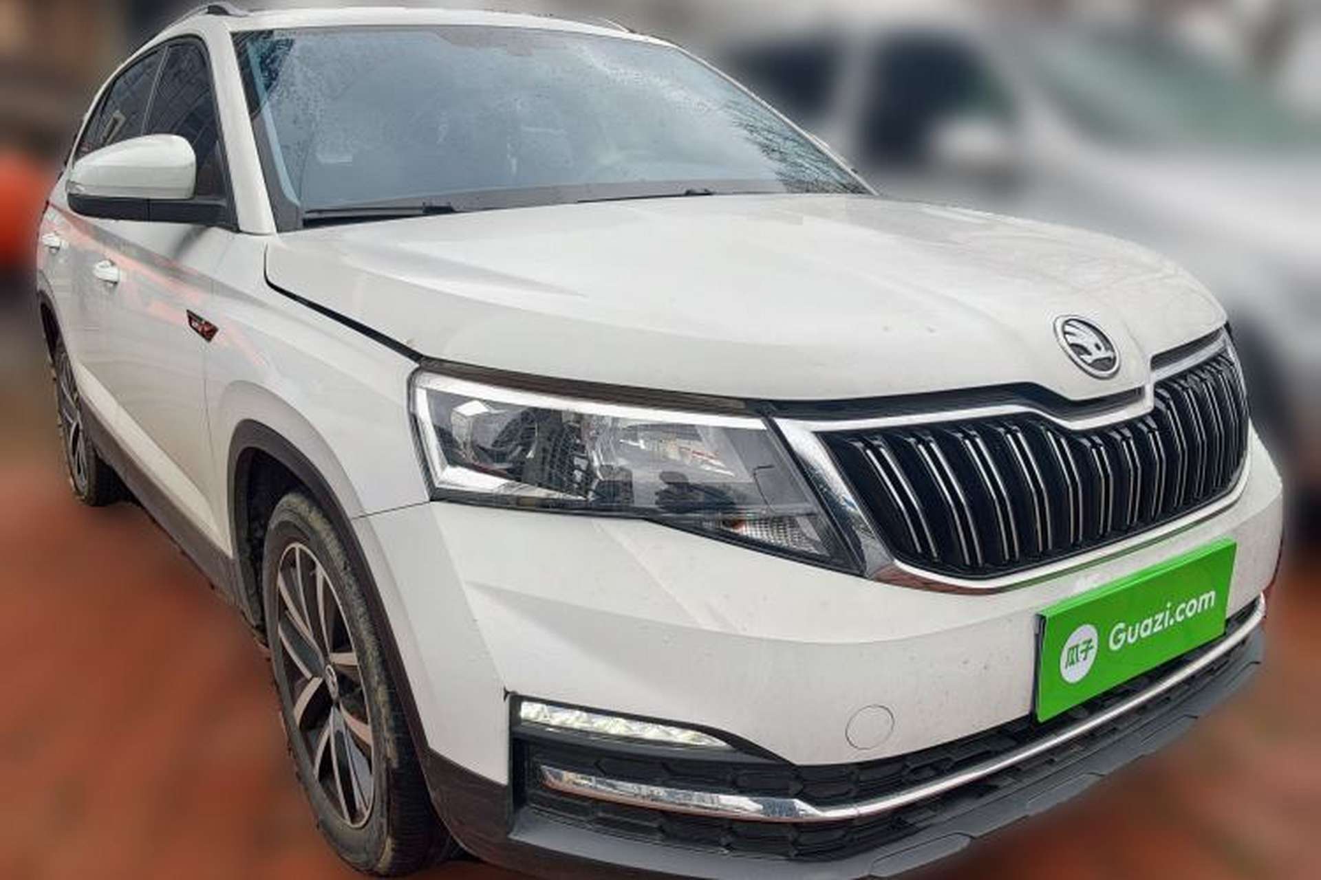 Used Skoda Kamiq 2023 Revised 1.5L Automatic Comfort Edition Front Right 45 Deg