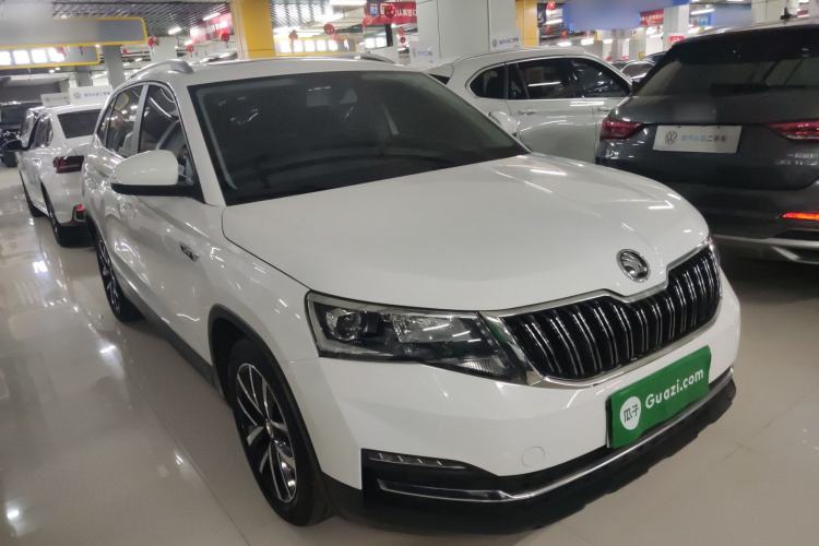 Used Skoda Kamiq 2023 1.5L Automatic Comfort Edition Front Right 45 Deg