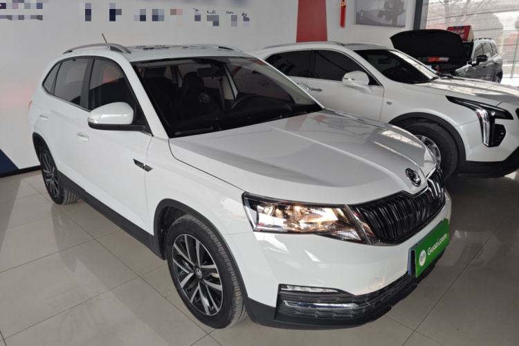 Used Skoda Kamiq 2023 Revised 1.5L Automatic Comfort Edition Front Right 45 Deg