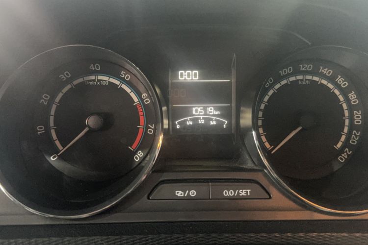 Used Skoda Kamiq 2023 Revised 1.5L Automatic Comfort Edition Odometer Close Up