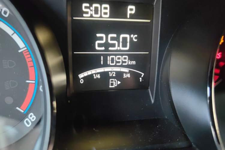 Used Skoda Kamiq 2023 Revised 1.5L Automatic Comfort Edition Odometer Close Up
