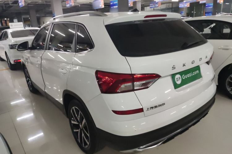 Used Skoda Kamiq 2023 1.5L Automatic Comfort Edition Rear Left 45 Deg