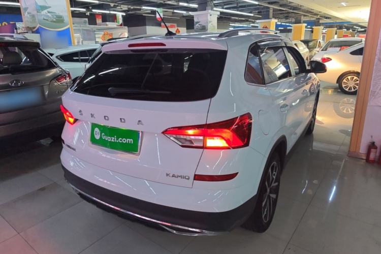 Used Skoda Kamiq 2023 Revised 1.5L Automatic Comfort Edition Rear Right 45 Deg