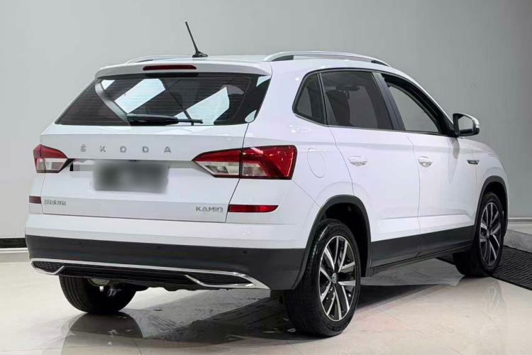 Used Skoda Kamiq 2023 Revised 1.5L Automatic Comfort Edition Rear Right 45 Deg
