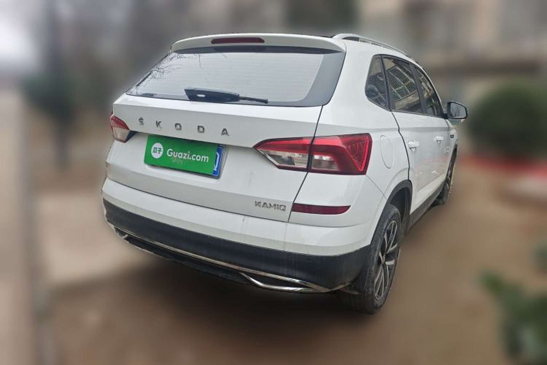Used Skoda Kamiq 2023 1.5L Automatic Comfort Edition Rear Right 45 Deg